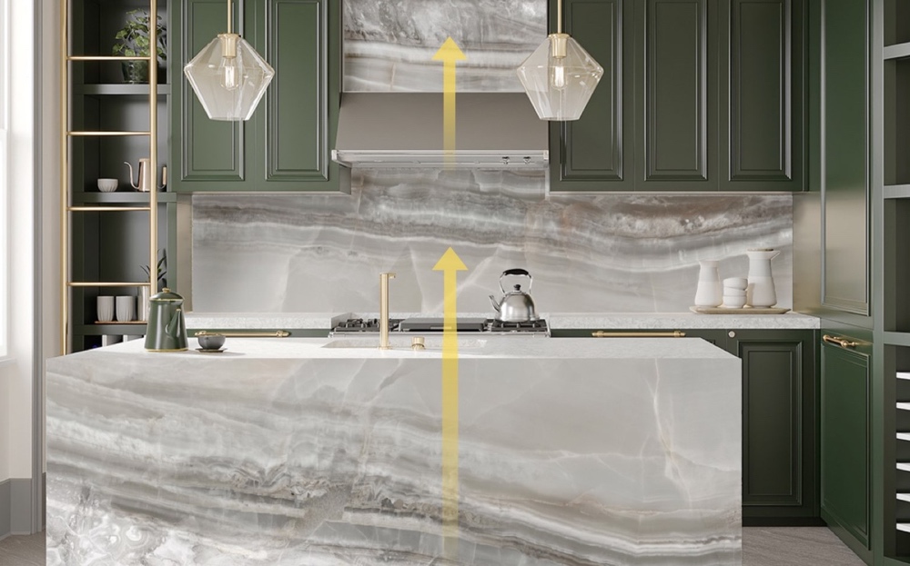 kitchen setting Homestead bioquartz